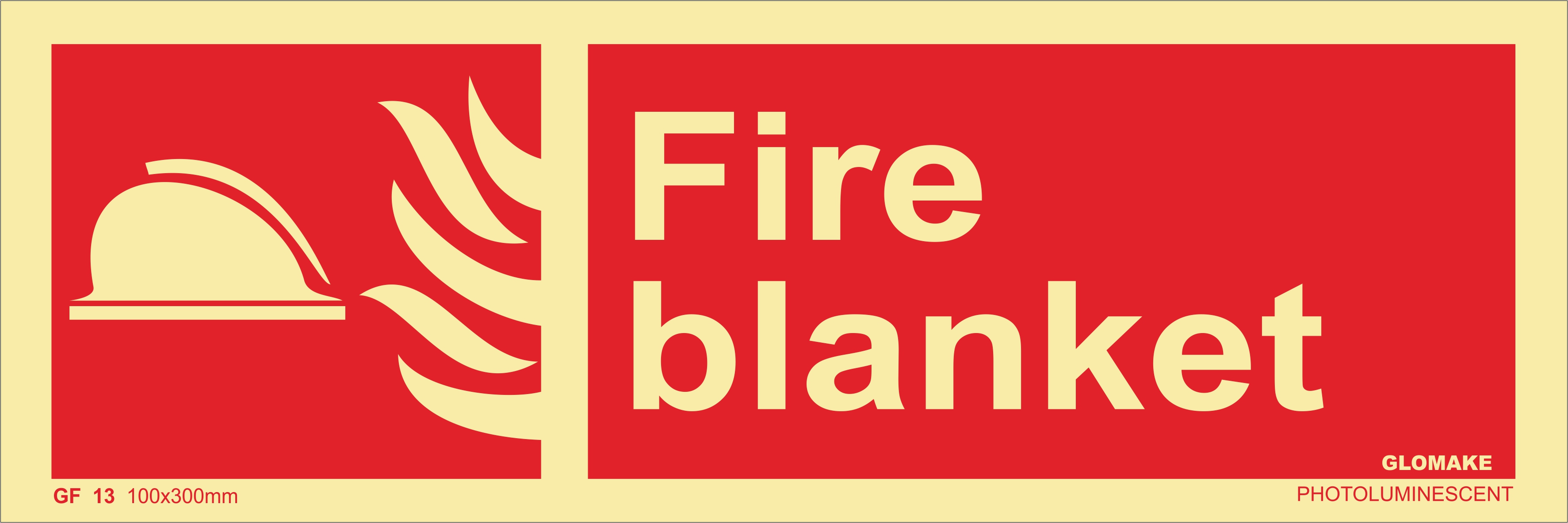 FIRE BLANKET 
(GF 13)